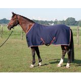 Coolerdeken - Harry's Horse Jersey cooler deken  Navy Blue Bovenlengte: 165 cm & Onderlengte: 215 cm