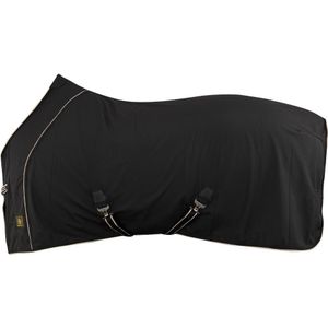 Zweetdeken - BR deken Classic Softshell 175 Zwart Bovenlengte: 130 cm & Onderlengte:  cm