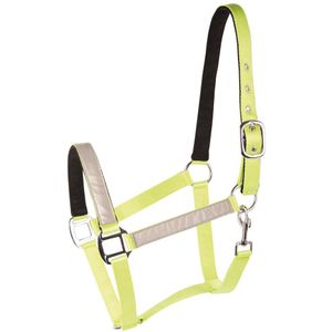 Harry's Horse Halster Reflective Full Geel