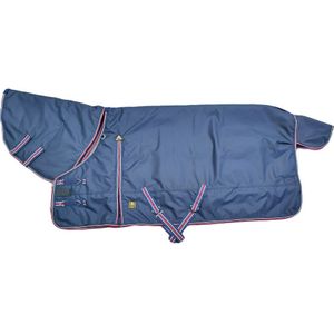 Winterdeken - MHS Winterdeken "Jessy" 300 gram afneembare hals Navy Bovenlengte: 65 cm & Onderlengte: 90 cm