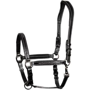 Harry's Horse Halster leder, Supreme Cob Zwart