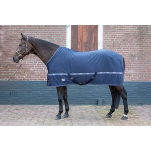 Coolerdeken - Harry's Horse Coolerdeken Dry-Fit  Navy Blue Bovenlengte: 155 cm & Onderlengte: 205 cm