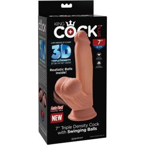 3D Cock Swinging Balls 7 inch