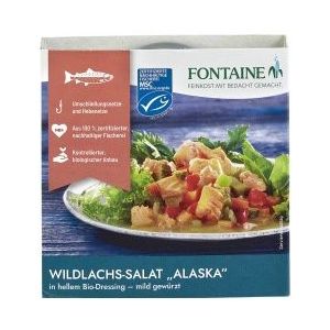 Wildlachssalat Alaska