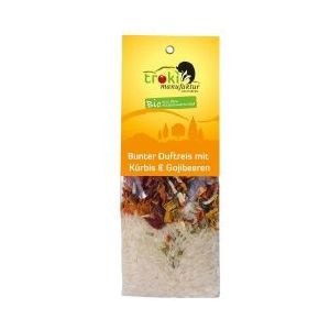 Bunter Duftreis mit Kürbis & Gojibeeren