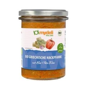 Griechische Hackpfanne mit Feta
