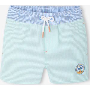 Zwemshort voor jongens blauwgroen