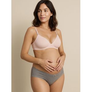 Set van 2 borstvoedings- en zwangerschapsbeha's ENVIE DE FRAISE gemêleerd grijs