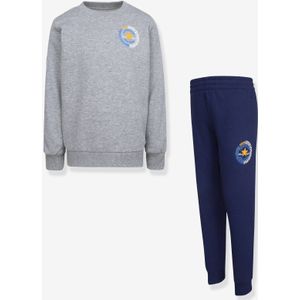 Little kicks crew set CONVERSE inktblauw