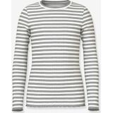 Top - Gestreept - Lange Mouwen - Slim Fit