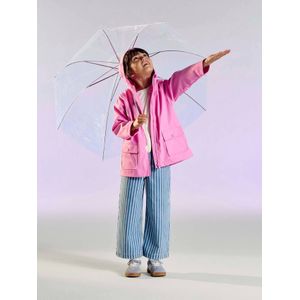 Regenjas - Hartmotief - Effen - Rubber - Polyester - Katoen