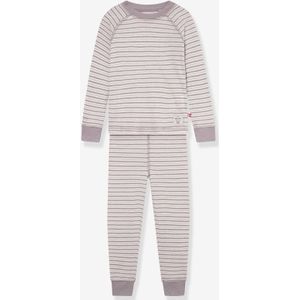 Unisex - Fleece Gevoerde Jas - Pruim - Voor Baby's