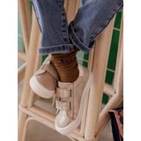 Leren Sneakers - Goud - Kleutercollectie Meisjes