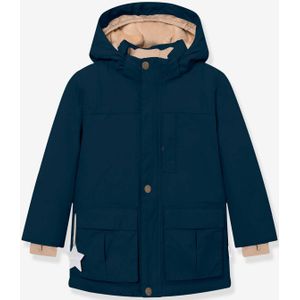 Jacks - Donkerblauwe Winterjas - Jongens - Fleecevoering