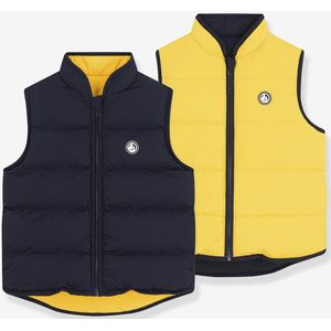 PETIT BATEAU - Donsjack - Marineblauw - Mouwloos - Omkeerbaar