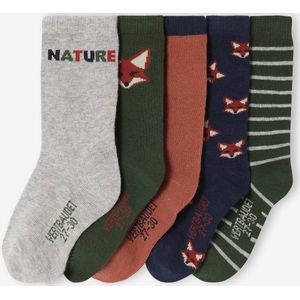 Set van 5 paar sokken > jongen dennen