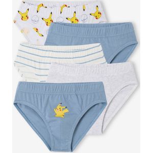 Set van 5 onderbroeken POKEMON hemelsblauw