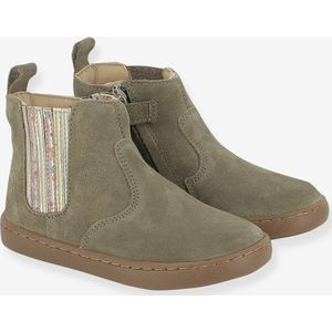 Boots van leer Play New Shine SHOO POM kaki