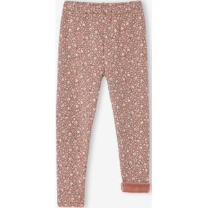 Meisjeslegging met fleecevoering rozenhout