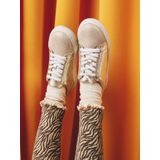 Leren Sneakers - Goud - Kindermodel - Met Veters - Urban Look