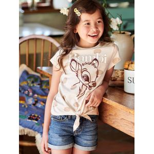 Disney Bambi¨ meisjes t-shirt met korte mouwen gemêleerd beige