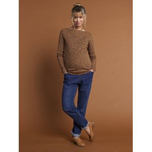 Rechte zwangerschapsjeans met Seamless band ENVIE DE FRAISE ongewassen denim