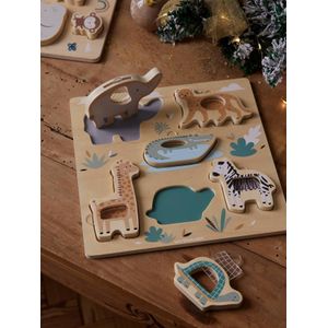 2-in-1 puzzel Tanzania FSC 100%-hout groen