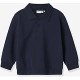 NAME IT - NMMLEOPOLD - Polo - Marineblauw - Lange Mouwen
