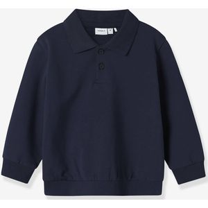 NAME IT - NMMLEOPOLD - Polo - Marineblauw - Lange Mouwen