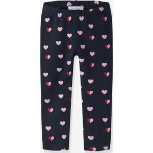 NAME IT - NMFLIA - Legging - Marineblauw - Sweatstof