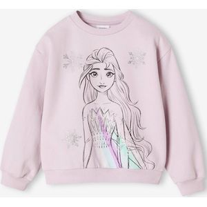 Sweater met glitter FROZEN Elsa lila (poederkleur)