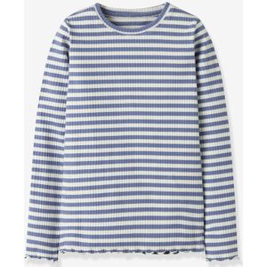 Top - Gestreept - Lange Mouwen - Slim Fit