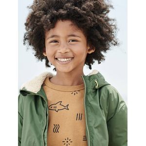 Vertbaudet Jongenssweater met haaienmotief