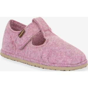 FLEXY WOOLY BAREFOOT FRODDO blotevoetensloffen voor kinderen gemêleerd roze