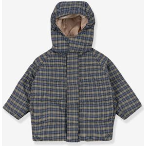 Waterafstotend en winddicht donsjack voor jongens blauw