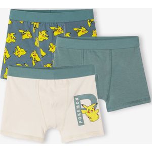 Set van 3 Pokemon-boxers groen