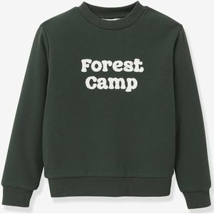 CYRILLUS sweater met sherpavoering voor jongens groen