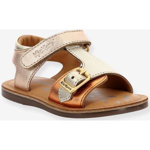 Leren kindersandalen Diazz 927302-30-111 KICKERS goud