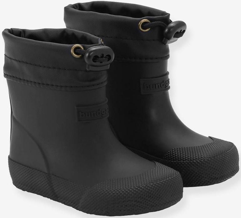 Bundgaard Gevoerde Rubberlaarzen - Brede pasvorm - Malik - Black - Bundgaard - 20 - Regenlaarzen