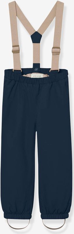 Unisex - Fleece Gevoerde Jas - Pruim - Voor Baby's