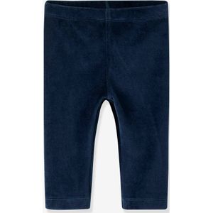Legging en fluweel / velours NBFROXY baby meisje NAME IT marineblauw