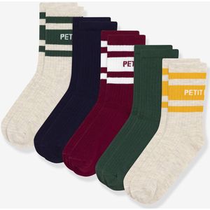 Set van 5 paar sokken voor kinderen van katoen PETIT BATEAU
