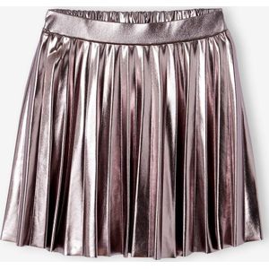 Plooirok - Glanzend - Lamé - Zwart - 63% Polyester, 24% Viscose, 8% Metaalvezel, 5% Elastaan