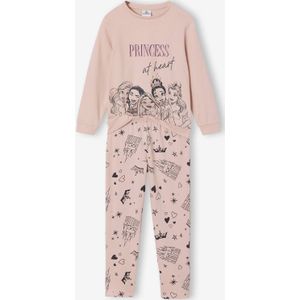 Pyjama DISNEY PRINCESSE roze (poederkleur)