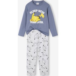 Pyjama jongen Pokemon Pikachu grijsblauw