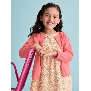 Set - Jurk + Cardigan - Meisjes - Rozen - Katoen