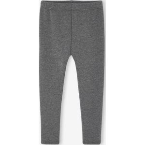 Meisjeslegging met fleecevoering gemêleerd grijs