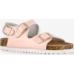 Monochrome meisjessandalen met 3 gespen COLORS OF CALIFORNIA rozen