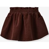 Rok voor Meisjes - Bordeauxrood - Fluweel / Velours