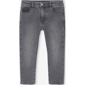 Smalle jeans large meisjes grijs